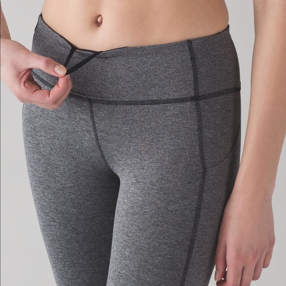 Lululemon Pace Rival 22" Heathered Black - Picture 8 of 10
